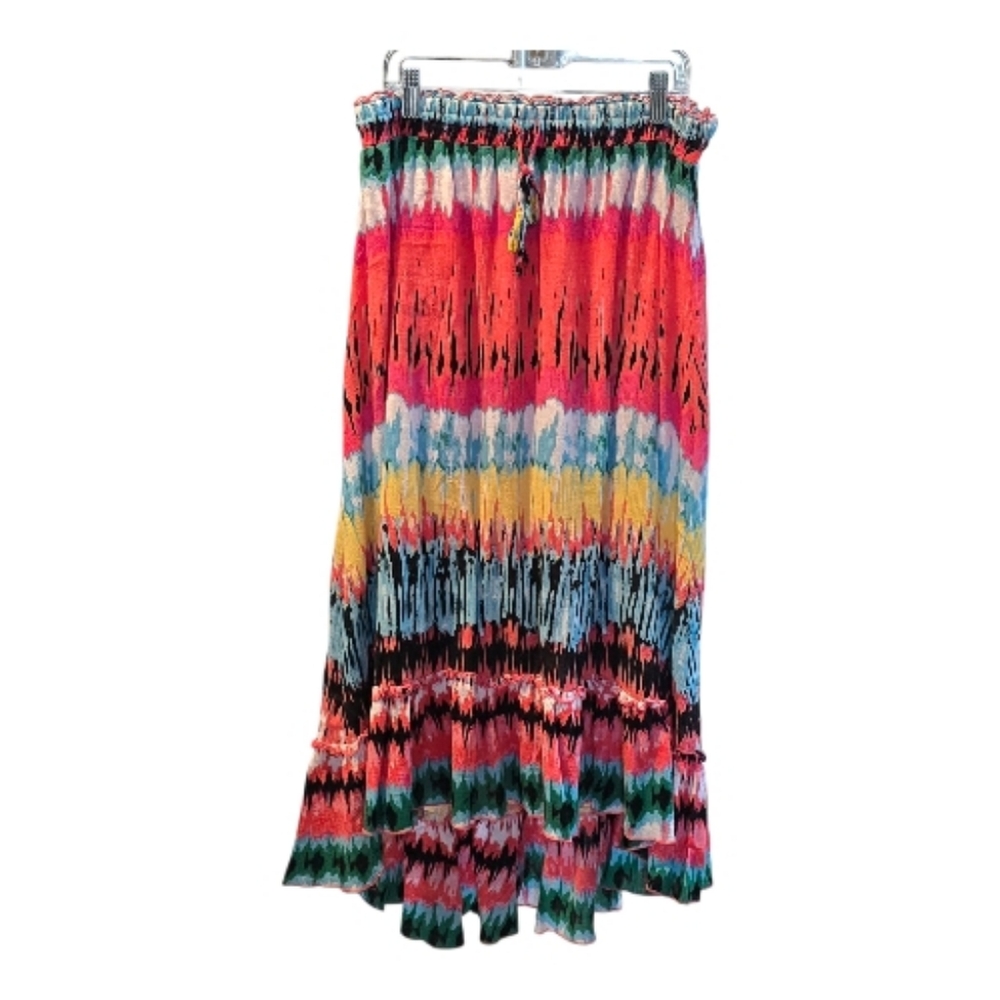 Women’s Multicolor Tie-Dye Boho Skirt